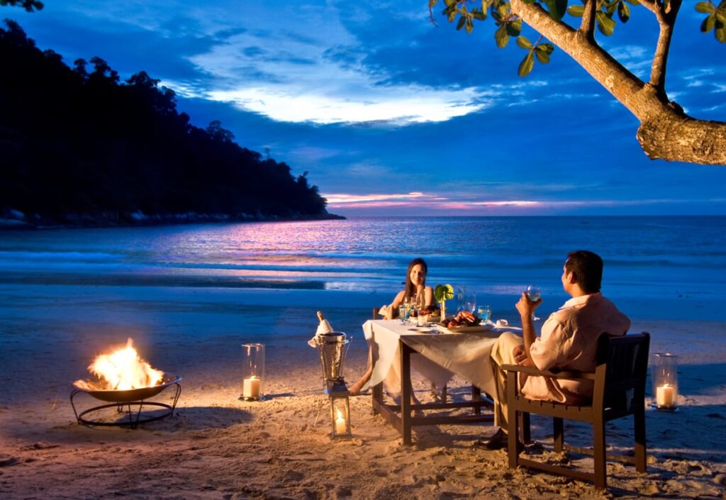 private dining pangkor laut resort