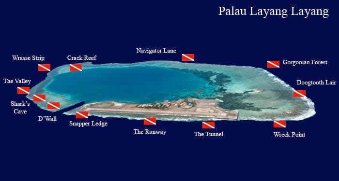 pulau layang-layang dive sites