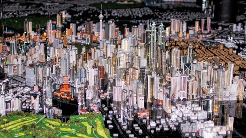 kuala lumpur city gallery Large Scale City Model